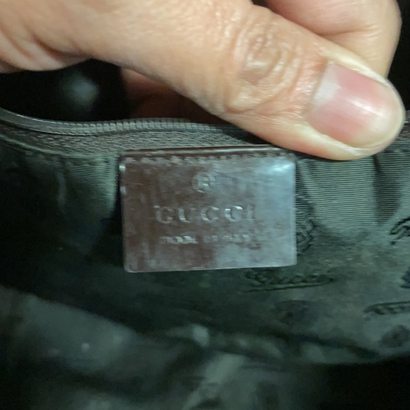 Authentic Gucci Mono Tote Canvas - Picture 14 of 16
